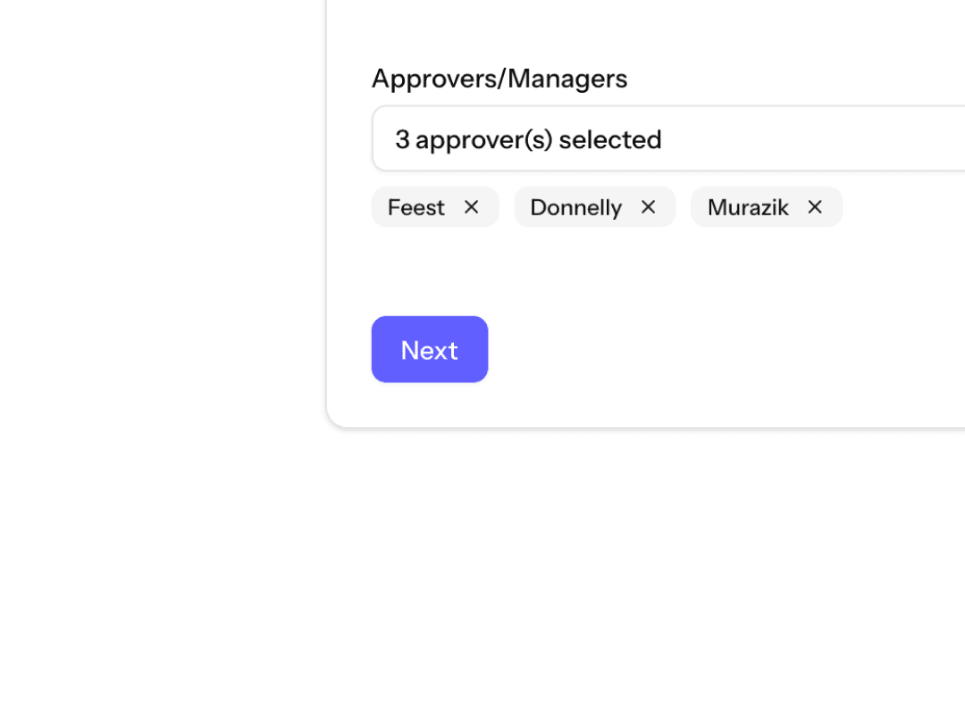 Multi-Approvers Feature